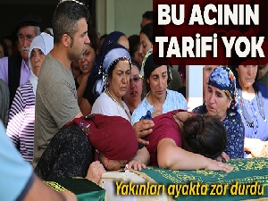 Kazada hayatını kaybeden anne, baba ve oğul son yolculuğuna uğurlandı