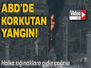 ABD'de korkutan yangın