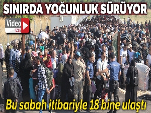 Ülkesine bayrama gidenlerin sayısı 18 bine ulaştı