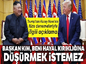 Trump: 'Kuzey Kore'nin füze denemeleri Singapur'da imzalanan anlaşmayı ihlal etmiyor'