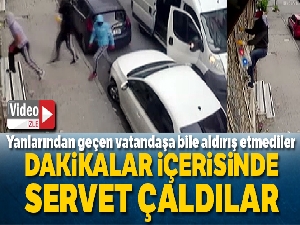 Sultangazi'de 200 bin liralık pantolon hırsızlığı kamerada