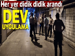 Bekçiler'den otogarda dev uygulama