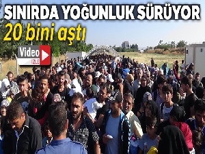 Bayram için ülkelerine giden Suriyelilerin sayısı 20 bini aştı