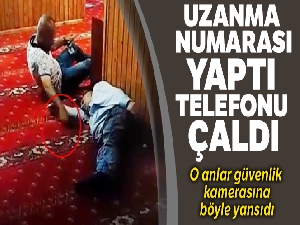 Karaköy'de camide uzanma numarası yaptı, uyuyan şahsın telefonunu böyle çaldı