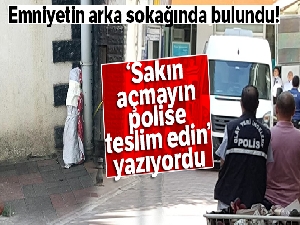 Kocaeli'de emniyetin arka sokağında lav silahı ve el bombaları bulundu