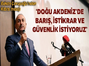 Bakan Çavuşoğlu'ndan Kıbrıs açıklaması