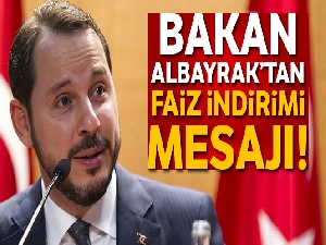 Bakan Albayrak:'Düşük faizli kredilere rekor seviyede talep geldi'