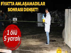 Diyarbakır'da hurdacı pazarında silahlı kavga: 1 ölü, 5 yaralı