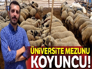 'Üniversite mezunu koyuncu'