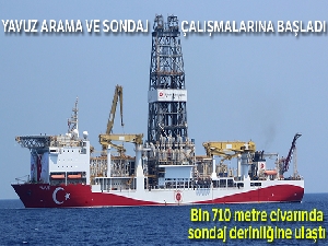 Yavuz, arama ve sondaj çalışmalarına başladı