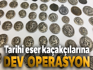 İstanbul'da tarihi eser kaçakçılarına operasyon: 912 adet sikke ele geçirildi