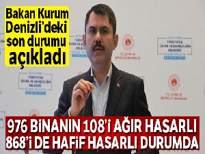 Bakan Kurum: 'Vatandaşların yarasını bir an önce sarmak için 250 konut yapımını başlatıyoruz'