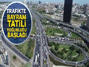 Bayram tatili başladı, İstanbul trafiği durma noktasına geldi