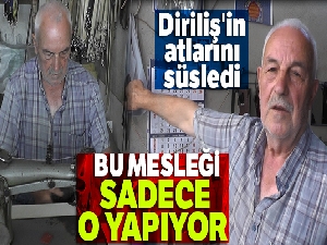 Diriliş'in atlarını o süsledi