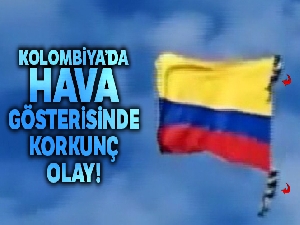 Kolombiya'da hava gösterisinde düşen 2 asker hayatını kaybetti