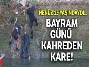 Serinlemek için sulama kanalına giren çocuk boğularak öldü