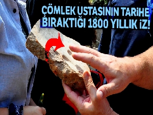 Çömlek ustasının tarihe bıraktığı 1800 yıllık iz