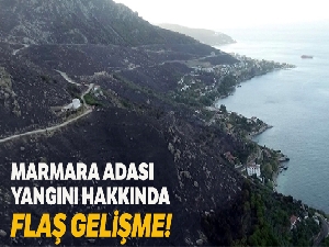 Marmara Adası yangını şüphelileri tutuklandı