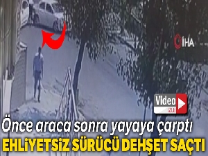 Bahçelievler'de ehliyetsiz sürücü dehşet saçtı