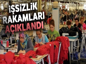 İşsizlik rakamları açıklandı !