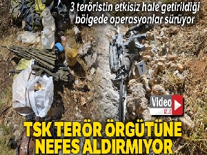 TSK terör örgütüne nefes aldırmıyor