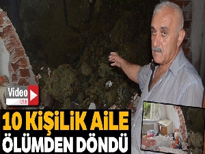 10 kişilik aile ölümden döndü