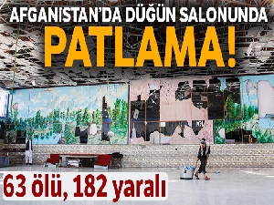 Kabil'de düğün salonundaki patlamada 63 kişi öldü
