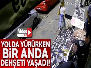 İstanbul'da şoke eden olay kamerada