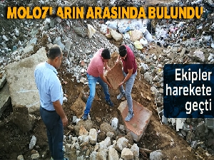 Molozların arasında tarih bulundu