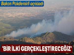 Bakan Pakdemirli: 'Bu gece ilk defa koordinasyon amacıyla gece uçuşu gerçekleşecek'