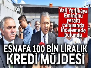 Vali Ali Yerlikaya, Eminönü yeraltı çarşısında incelemede bulundu