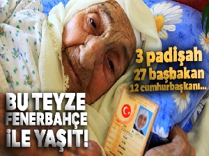 3 padişah, 27 başbakan, 12 cumhurbaşkanı gördü