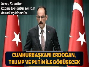 Cumhurbaşkanlığı Sözcüsü Kalın: 'Türkiye, 3 terör örgütüyle aynı anda mücadele etmeye devam ediyor'