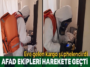 Bir eve potasyum ferrosiyanür gönderildiği iddiası AFAD'ı harekete geçirdi