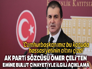 AK Parti Sözcüsü Çelik'ten Emine Bulut cinayeti ile ilgili açıklama