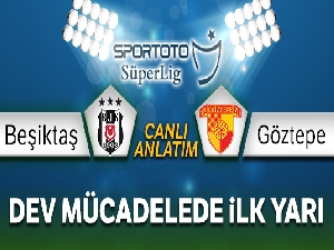 Beşiktaş Park'ta farklı galibiyet! Maç sonucu: Beşiktaş 3 - 0 Göztepe