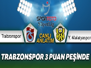 Trabzonspor Yeni Malatyaspor maçı kaç kaç bitti? | Trabzonspor Yeni Malatyaspor maçtan dakikalar