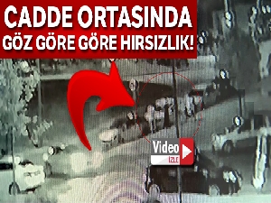 Beylikdüzü'nde hırsızlık şebekesinin araç hırsızlığı kamerada