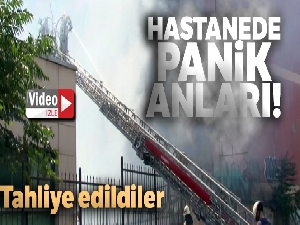 Gaziosmanpaşa'da trafo merkezinde çıkan yangın hastaneyi boşalttırdı