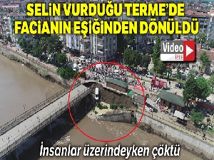 Selin vurduğu Terme'de facianın eşiğinden dönüldü