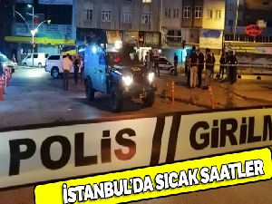İstanbul'da molotof kokteyli saldırı polisi harekete geçirdi