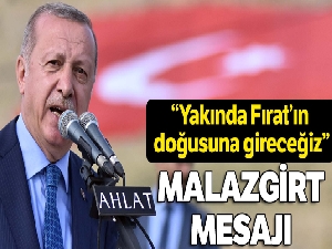 Cumhurbaşkanı Erdoğan: Yakında Fırat'ın doğusuna gireceğiz