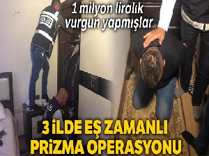 Ankara polisinden dolandırıcılara 'Prizma' operasyonu