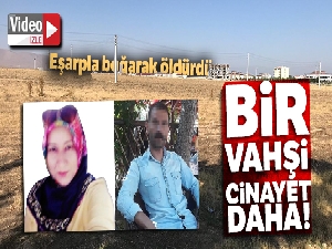 Tartıştığı eşini eşarpla boğarak öldürdü