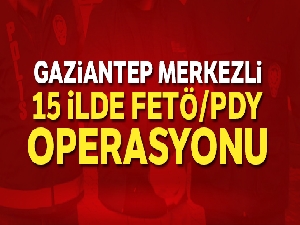 Gaziantep merkezli FETÖ operasyonunda 10 gözaltı