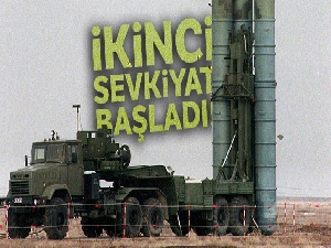 S-400'de ikinci sevkiyat başladı
