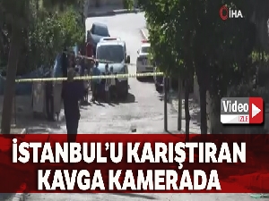 Kuzenler arasındaki silahlı kavgada şahısların kaçma anları kamerada