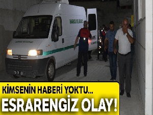 Burdur'da şüpheli ölüm