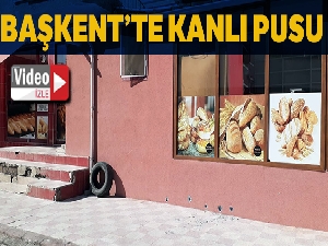 Pusuya yatıp otomatik silahla kurşun yağdırdılar