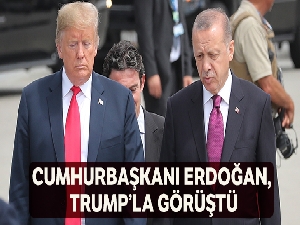 Cumhurbaşkanı Erdoğan, Trump'la telefonda görüştü